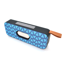Колонка T6 Bluetooth 4.1 до 10m, 1х3W, 4Ω, 600mAh, ≥90dB, TF card/USB, DC 5V, Blue