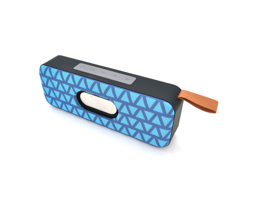 Колонка T6 Bluetooth 4.1 до 10m, 1х3W, 4Ω, 600mAh, ≥90dB, TF card/USB, DC 5V, Blue