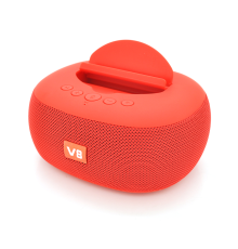 Колонка DV08 Bluetooth 4.1 до 10m, 2х5W, 4Ω, 1200mAh, ≥90dB, TF card/USB, DC 5V, Red