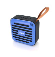 Колонка T5-S Bluetooth 4.1 до 10m, 1х3W, 4Ω, 600mAh, ≥90dB, TF card/USB, DC 5V, Blue