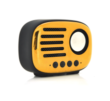 Колонка A4 Bluetooth 4.1 до 10m, 1х5W, 4Ω, 600mAh, ≥90dB, TF card/USB, DC 5V, Gold