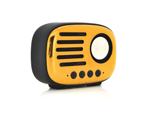 Колонка A4 Bluetooth 4.1 до 10m, 1х5W, 4Ω, 600mAh, ≥90dB, TF card/USB, DC 5V, Gold