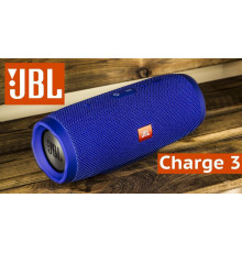 Портативна блютуз-колонка Charg 3 колонка з USB,SD,FM СИНЯ