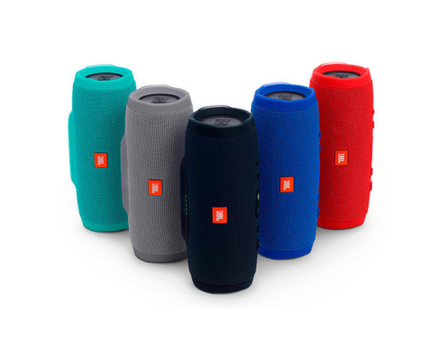 Портативна блютуз-колонка Charg 3 колонка з USB,SD,FM СИНЯ