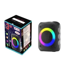 Колонка с LED- подсветкой музыкальная портативная Bluetooth AM-303