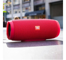 Портативна блютуз-колонка Charg 3 колонка з USB, SD, FM КРАСНА