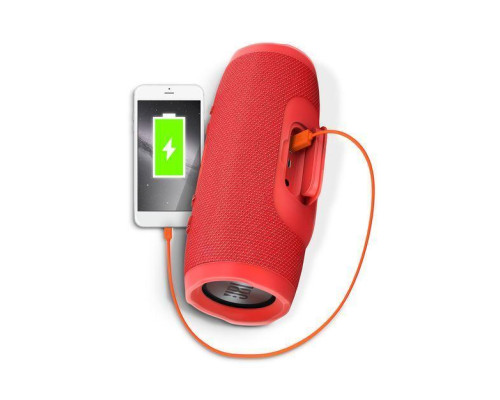 Портативна блютуз-колонка Charg 3 колонка з USB, SD, FM КРАСНА
