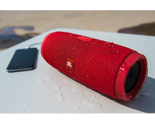 Портативна блютуз-колонка Charg 3 колонка з USB, SD, FM КРАСНА