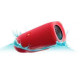 Портативна блютуз-колонка Charg 3 колонка з USB, SD, FM КРАСНА