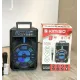 Kimiso QS-845 8" Бездротова портативна bluetooth колонка валіза з караоке