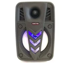 Колонка мини-чемодан от сети и от аккумулятора с USB, SD, FM, AUX, Bluetooth ESS-105