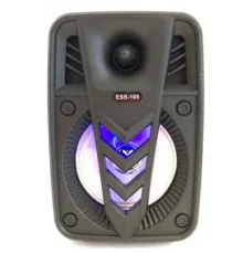 Колонка мини-чемодан от сети и от аккумулятора с USB, SD, FM, AUX, Bluetooth ESS-105