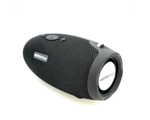 Портативна колонка Hopestar FM радіо, вбудований мікрофон. Потужність 10 Вт. H26 Mini Чорний