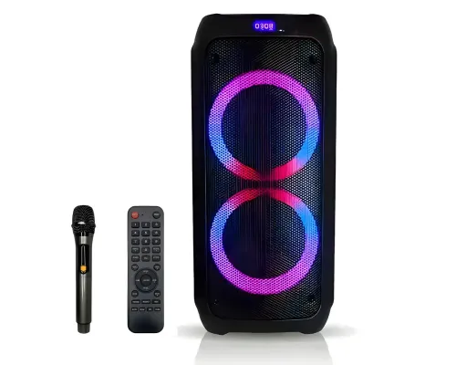 Акустическая система, Колонка с микрофоном ZXX-5506, 30Вт, 25х56х24см Акустическая система, Колонка с микрофоном ZXX-5506, 30Вт, 25х56х24см