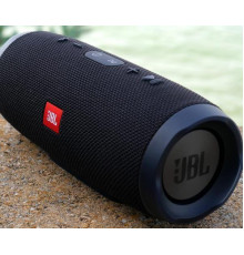 Портативна блютуз-колонка Charg 3 колонка з USB, SD, FM ЧОРНА ГАРНА СИНЯ