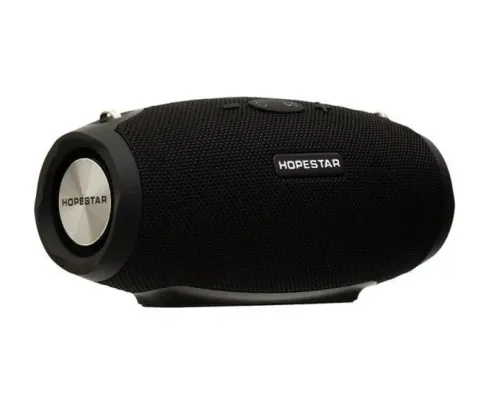 Портативна колонка Hopestar FM радіо, вбудований мікрофон. Потужність 10 Вт. H26 Mini Чорний