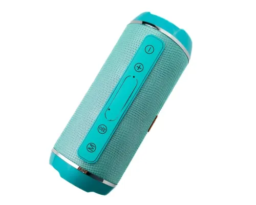 Колонка портативная T&G TG116 Bluetooth FM бирюзовый Колонка портативная T&G TG116 Bluetooth FM бирюзовый