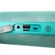 Колонка портативная T&G TG116 Bluetooth FM бирюзовый