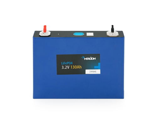 Осередок Merlion 3.2V 130AH для збирання LiFePo4 акумуляторів, (200х30х170(185)) мм, Q6 Осередок Merlion 3.2V 130AH для збирання LiFePo4 акумуляторів, (200х30х170(185)) мм, Q6