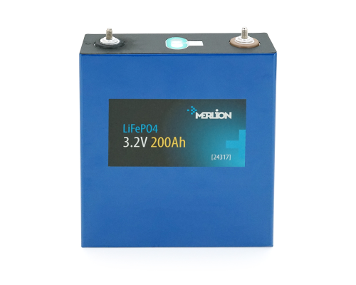 Осередок Merlion 3.2V 200AH для збирання LiFePo4 акумуляторів, (173х53х203(220)) мм, Q5 Осередок Merlion 3.2V 200AH для збирання LiFePo4 акумуляторів, (173х53х203(220)) мм, Q5