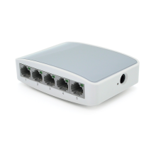 Комутатор Gigabit Ethernet ONV-H3005S в пластиковому корпусі, 5*1000Мб портів, 5В 1Ач, 100х70х28
