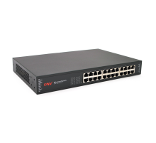 Комутатор Gigabit Ethernet ONV-H3024 у металевому корпусі, 24*1000Мб портів,330х204х44 мм