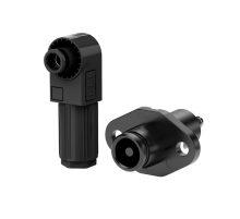 Set of connectors for battery (male + female), SRDB-70C, 70A, 1500V, IP67, Black
