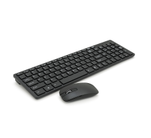 Бездротовий комплект K06 (KB+Mouse), (Eng / Pyc), 2.4G, Black, Box