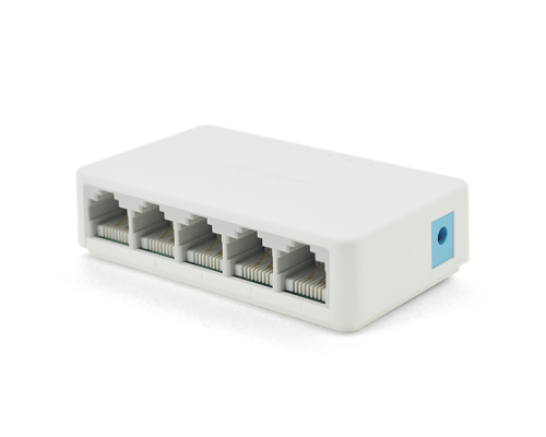 Комутатор TXE070 5 портів Ethernet 10/100 Мбіт / сек, 76*30*20mm, BOX Q200