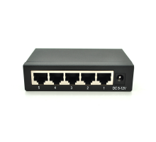 Комутатор Dinkia DS-1005P 5 портів Ethernet 10/100 Мбіт / сек, без БЖ, BOX