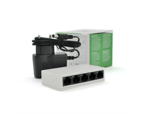 Комутатор PIX-LINK LV-SW05 5 портів Ethernet 10/100 Мбіт/сек, BOX Q100 Комутатор PIX-LINK LV-SW05 5 портів Ethernet 10/100 Мбіт/сек, BOX Q100