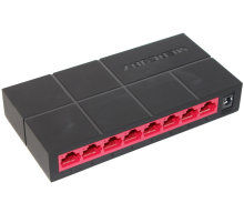 Комутатор Mercury SG108M 8 портів Ethernet 10/100 Мбіт / 1000 Мбіт / сек, BOX Q40