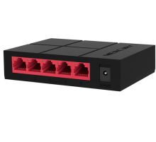 Комутатор Mercury SG105M 5 портів Ethernet 10/100 Мбіт / 1000 Мбіт / сек, BOX Q200
