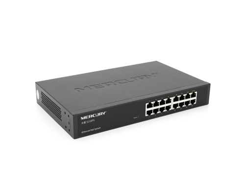 Комутатор POE Mercury S116PS 15 портів POE 100Мбит + 1 порт Ethernet (UP-Link) 100 Мбіт, БП вбудований, кріплення в стійку, BOX (294 * 180 * 44) Комутатор POE Mercury S116PS 15 портів POE 100Мбит + 1 порт Ethernet (UP-Link) 100 Мбіт, БП вбудований, кріплення в стійку, BOX (294 * 180 * 44)