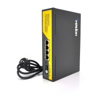 POE комутатор Merlion 4 POE 10/100 + 1Single Fiber Tx1310nm 20km + вбудований блок живлення 52V 1.38A