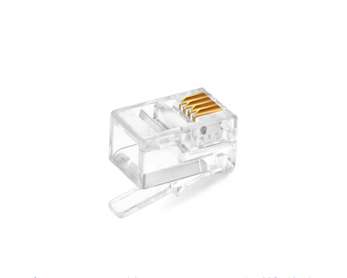 Коннектор RITAR RJ-11 4P4C UTP Cat-3 (100 шт / уп.) Q200