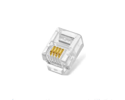 Конектор RITAR RJ-12 6P4C UTP Cat-3 (100 шт / уп.) Q200