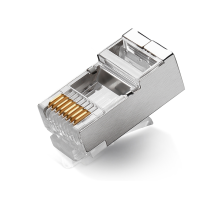 Конектор RITAR RJ-45 8P8C FTP Cat-5 екранований (100 шт / уп.) Q100
