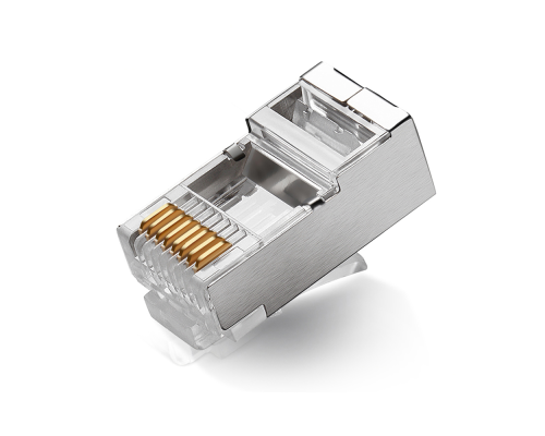 Конектор RITAR RJ-45 8P8C FTP Cat-5 екранований (100 шт / уп.) Q100