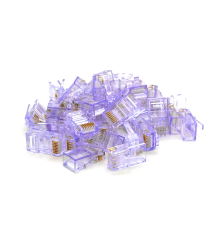 Конектор Noname RJ-45 8P8C UTP Cat-5 (100 шт / уп.) Q100 Violet