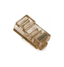 Конектор Merlion RJ-45 8P8C UTP Cat-5 (100 шт / уп.) Q100 Brown