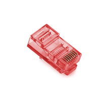 Конектор Merlion RJ-45 8P8C UTP Cat-5 (100 шт / уп.) Q100 Red