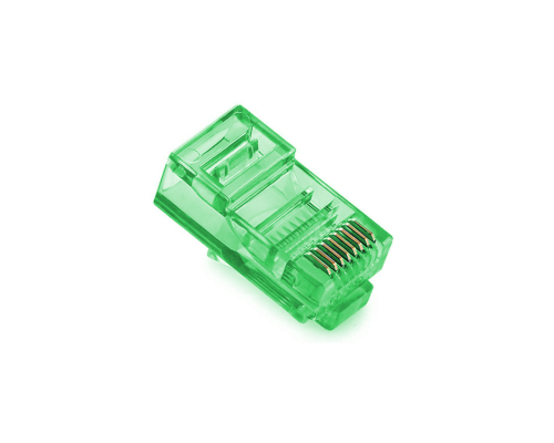 Конектор Merlion RJ-45 8P8C UTP Cat-5 (100 шт / уп.) Q100 Green