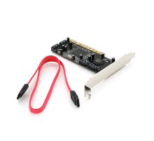 Контролер PCI=>SATA 2.0, SIL3114, 1.5Gb/s, 4 порти внутрішніх, RAID, + кабель SATA, BOX