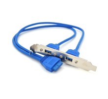 Планка розширення USB 3.0, на задню панель 2port, OEM