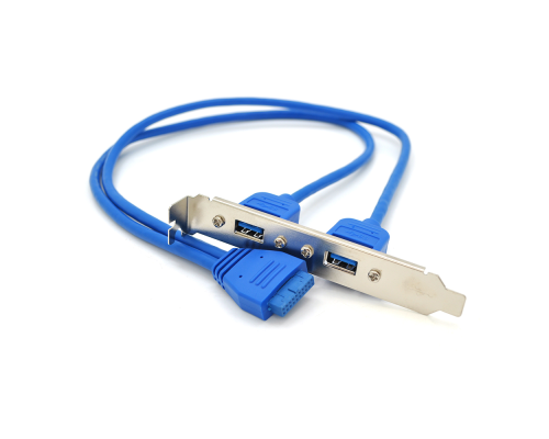 Планка розширення USB 3.0, на задню панель 2port, OEM