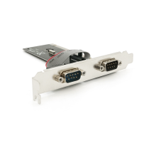 Контролер PCI=>RS232(9Pin)+RS232(9Pin), 2 порти, TX382B-2S, BOX