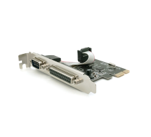 Контролер PCI-Е => RS232 (9Pin) + LPT (25Pin), TX382A, BOX