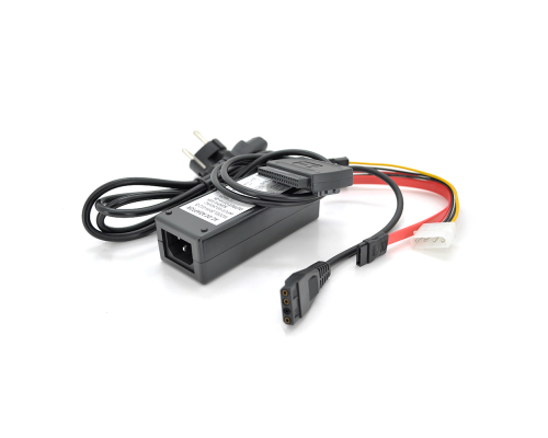 Контролер активний USB 2.0 - IDE / IDE mini / SATA з БЖ 12V, BOX Q100 Контролер активний USB 2.0 - IDE / IDE mini / SATA з БЖ 12V, BOX Q100