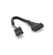 Перехідник USB 3.0 => USB 2.0 для материнської плати, 20pin (мама) to 8 pin (тато)